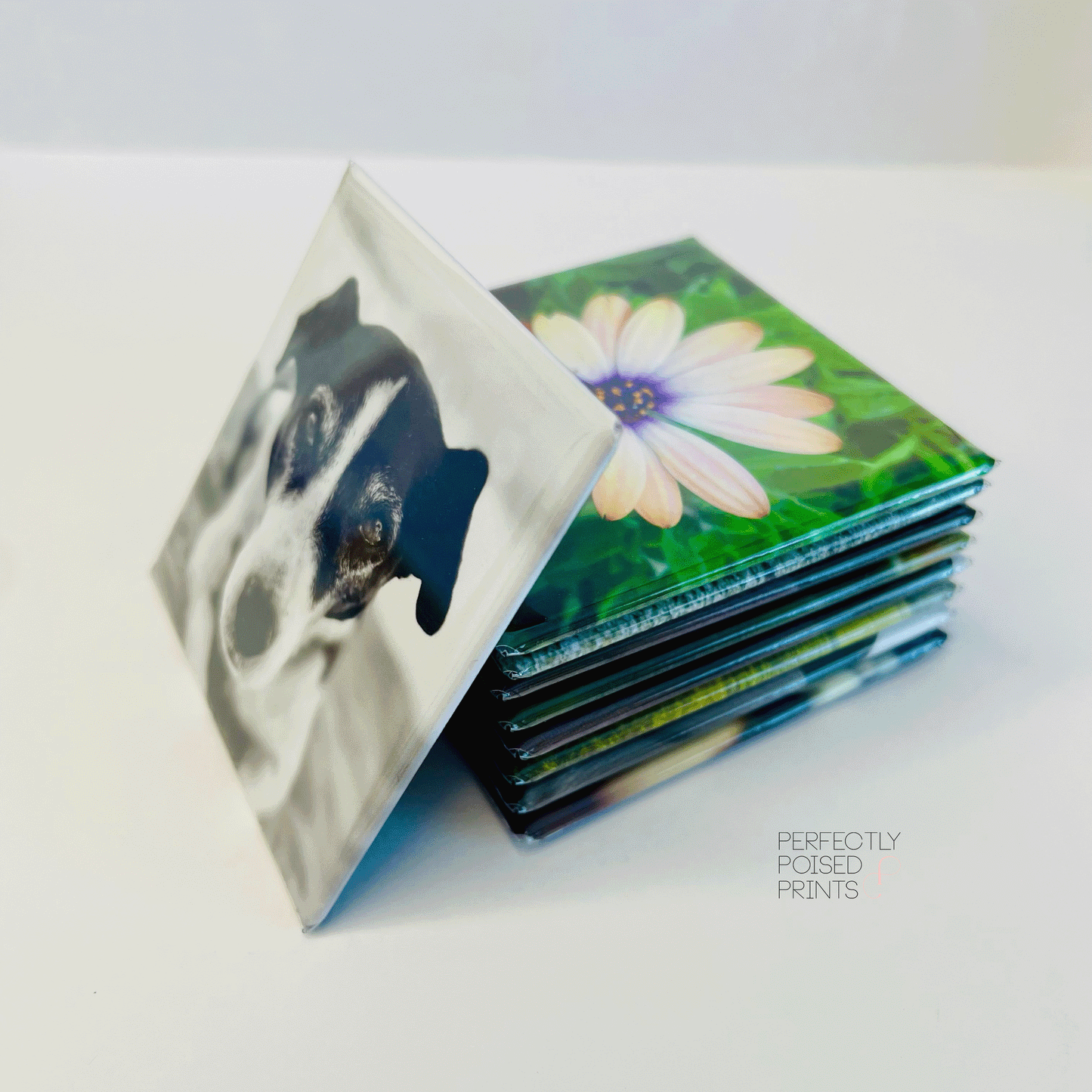 Custom Photo Magnets 2"x2" - Set of 9